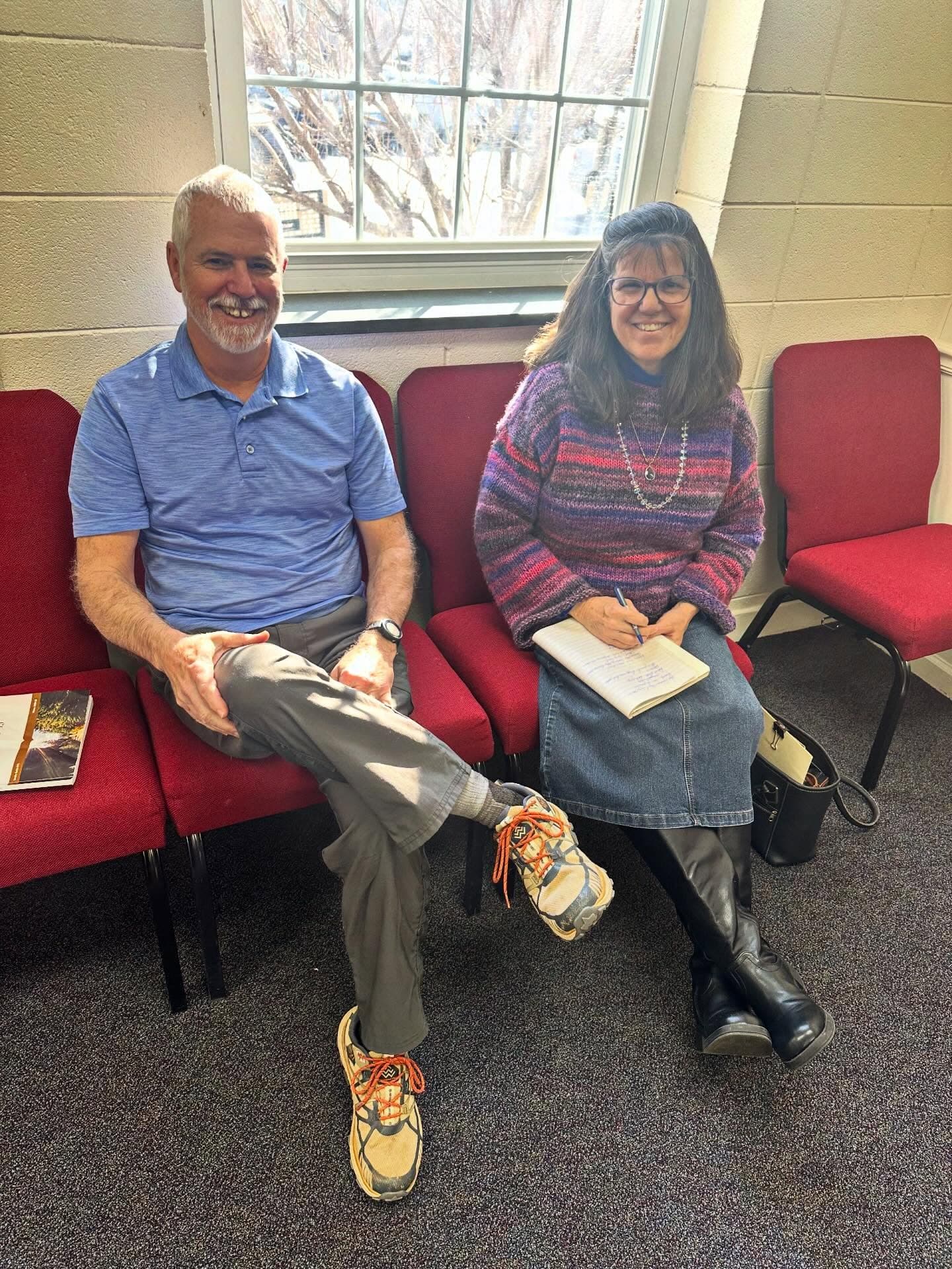 Sunday School class gathering